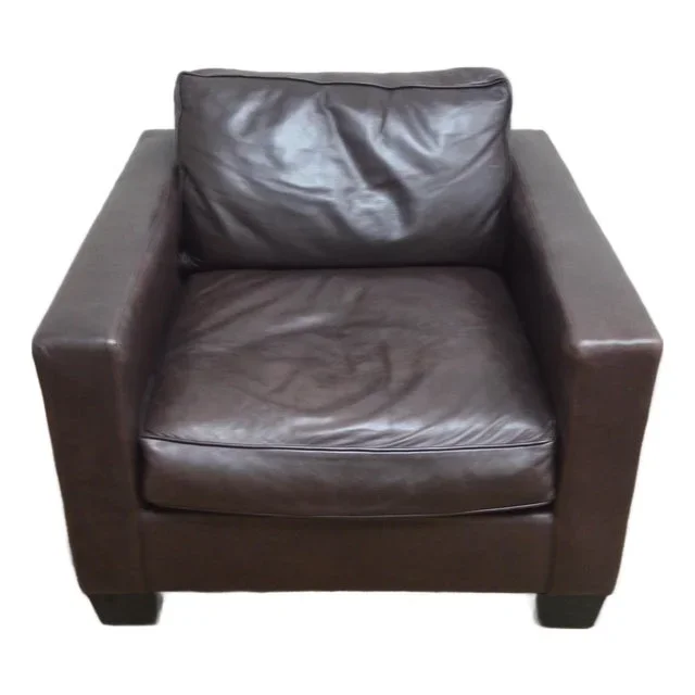 Ralph Lauren Leather Lounge Chair