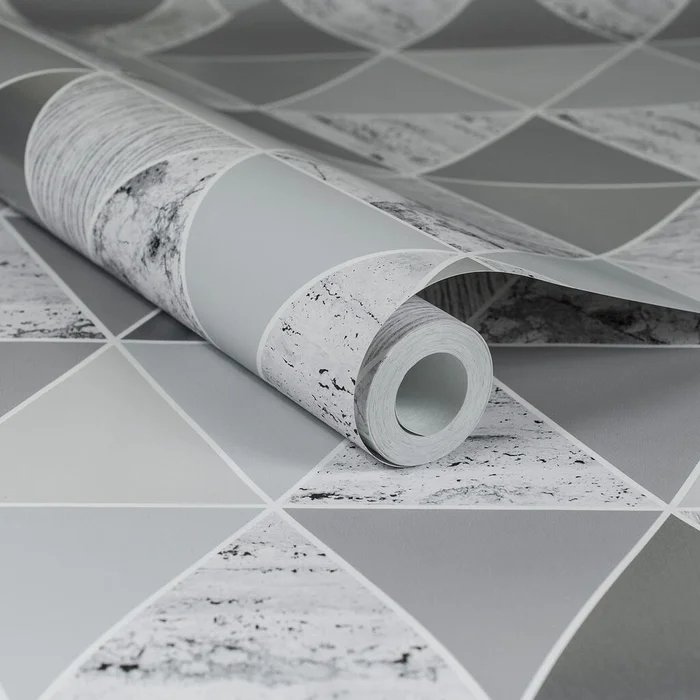Reflections Wallpaper – Silver