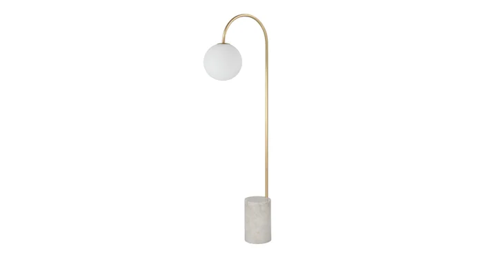 Ren Wil Merlot 62″ Tall LED Gooseneck Floor Lamp