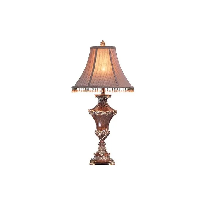 Resemble Wood Table Lamp