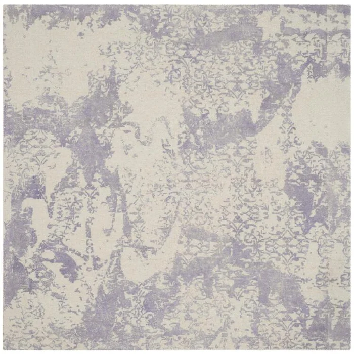 Restoration Vintage Grey/Ivory Square Rug