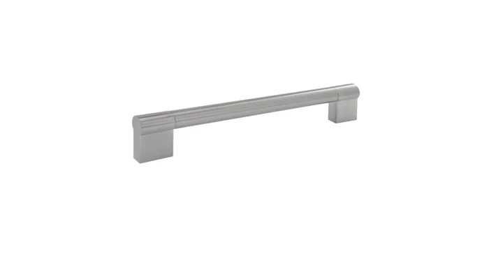 Richelieu 11-5/16 Inch Center to Center Stainless Steel Handle Cabinet Pull from the Expression Collection