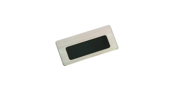 Richelieu 3-3/8 Inch Long Flush Cabinet Pull from the Expression Collection