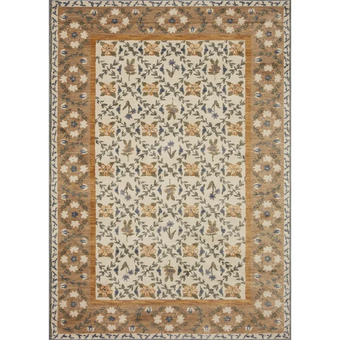 Rifle Paper Fiore FIO-03 Rug in Gold