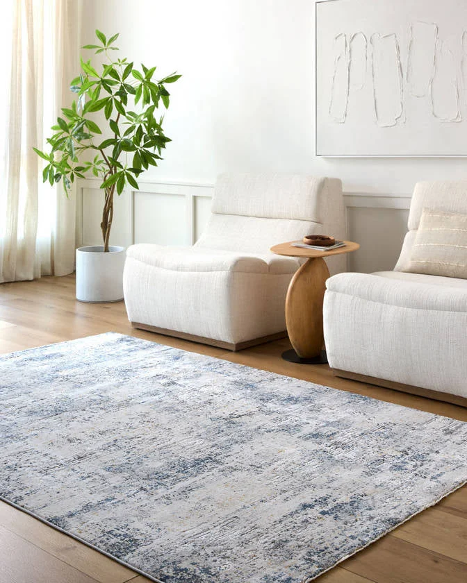Risha Modern Ivory Area Rug