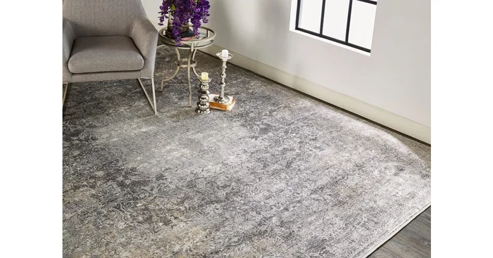 Roseto Mystic Fade 12′ x 15′ Cotton and Viscose Transitional Rectangle Area Rug From the Salem Collection