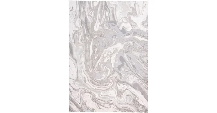 Roseto Soham 5′ x 8′ Abstract Marbled Rectangular Area Rug From the Stefen Collection