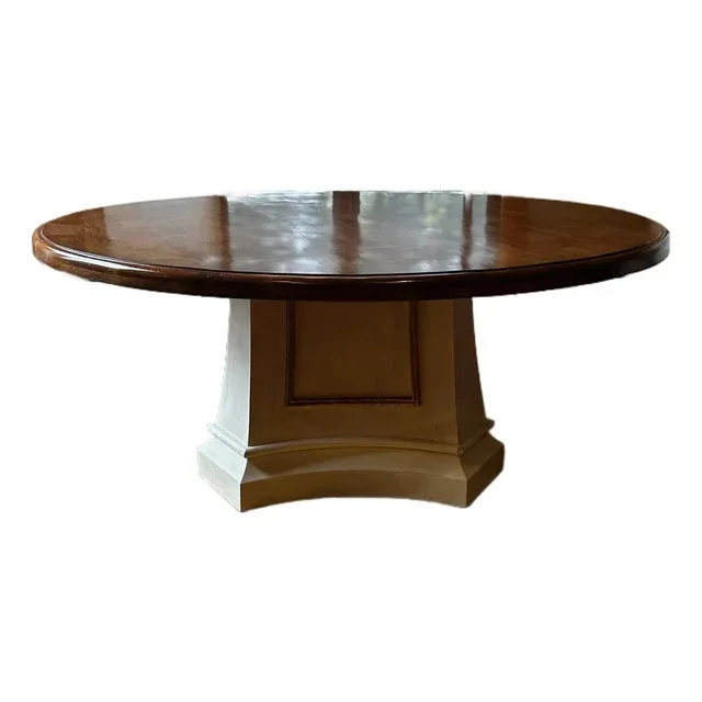 Round French Inspired Dining Table