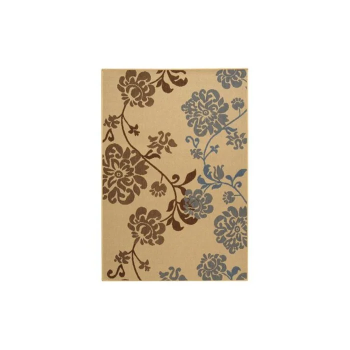Round Transitional Polypropylene Rug 6x6ft Natural/Multi – Safavieh