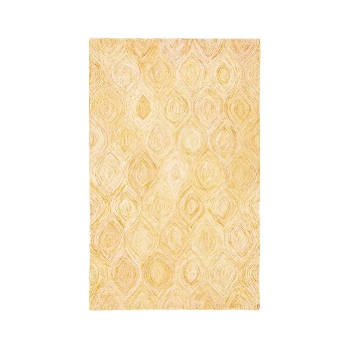 Safavieh Ikt631 Rugs, Gold, 4′ X 6′, Small Rectangle