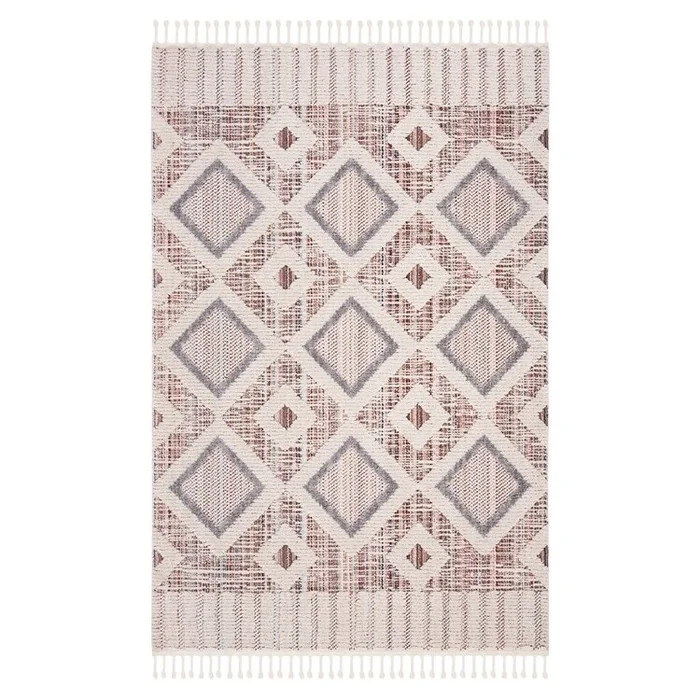 Safavieh Marrakesh 523 Rugs, Grey / Multi, 5′-3″ X 7′-6