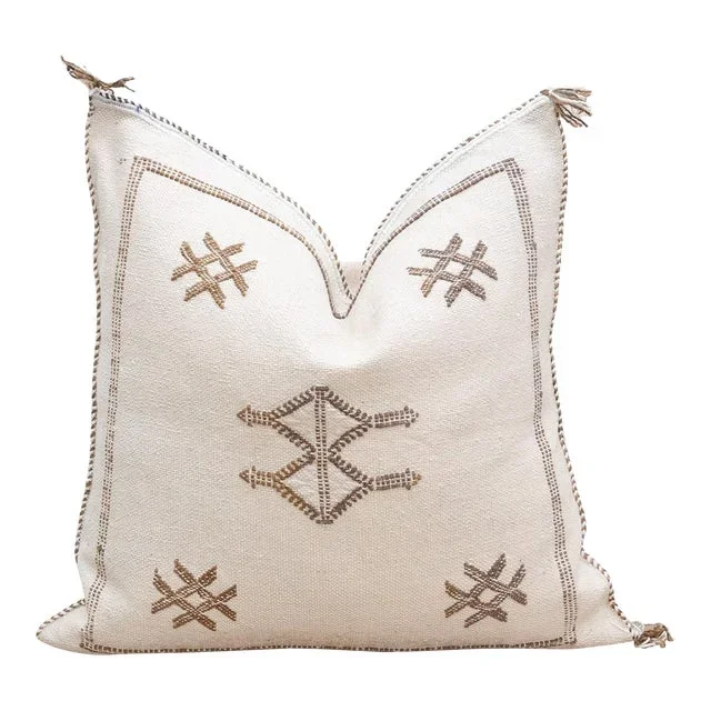 Salt & Sand Silk Rug Pillow
