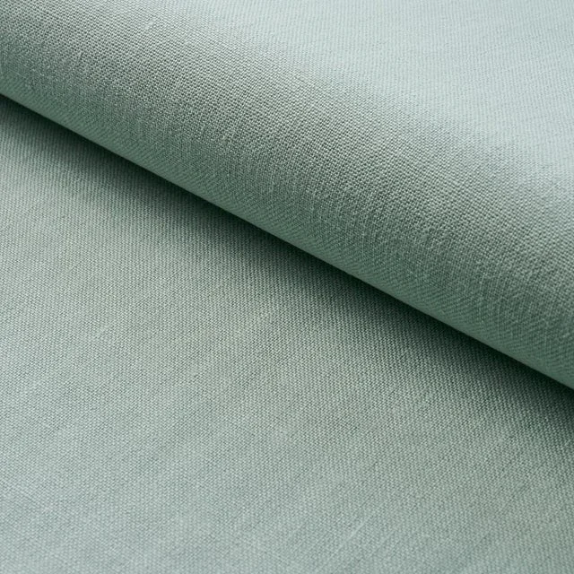 SAMPLE – Schumacher Kai Linen Fabric In Mineral