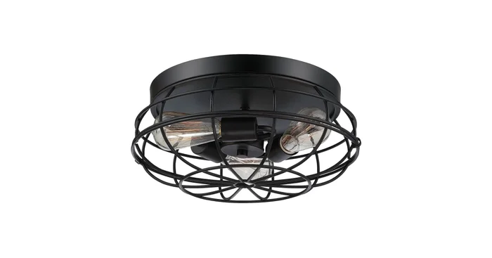 Savoy House Scout 3 Light Flush Mount Ceiling Fixture