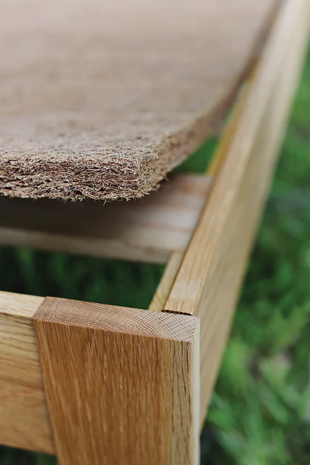 Savvy Rest Natural Coir Bed Rug