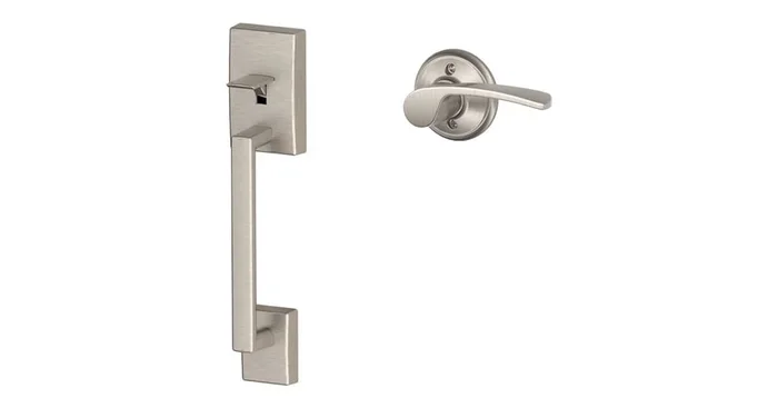 Schlage Century Lower Handle Set for Schlage Deadbolts with Merano Interior Left Handed Lever