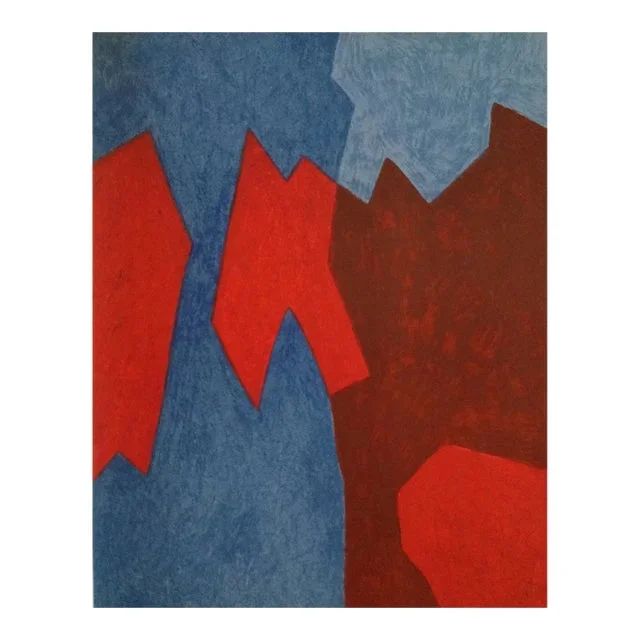 Serge Poliakoff Original Lithograph XXe Siecle 1968