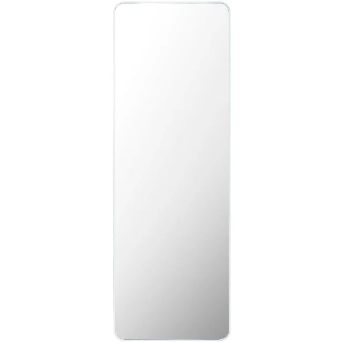 Shantaya Modern White Wall Mirror
