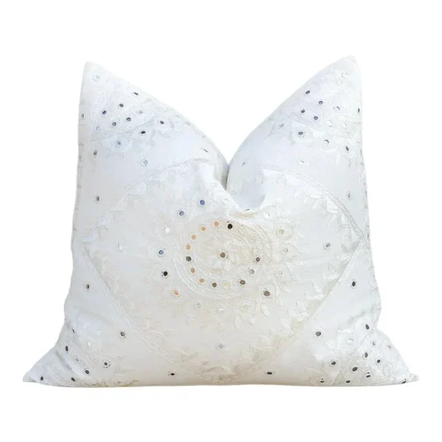 Sheesha Embroidered Pillow