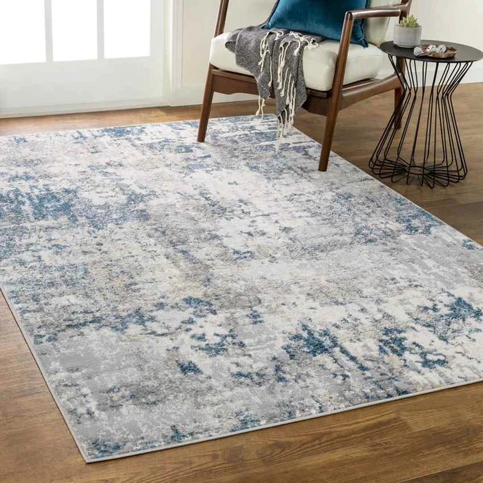 Sheldahl Modern Teal Area Rug
