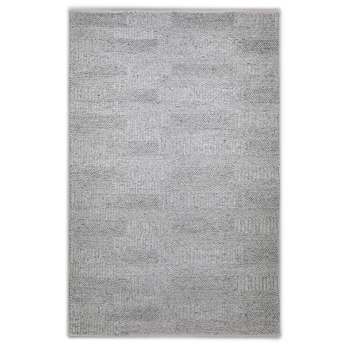 Simpli Home Stover Area Rug Contemporary In Fog, For the Living Room, Bedroom and Dining Room