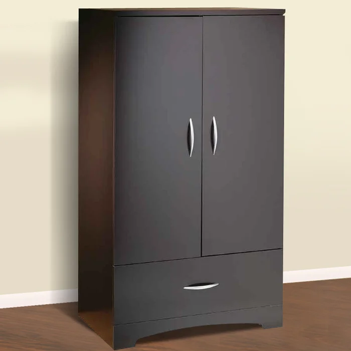 SouthShore Step One Door Chest in Chocolate