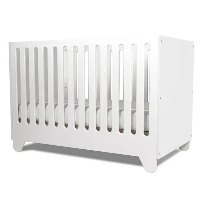 Spot On Square Hiya 3 in 1 Convertible Crib in White