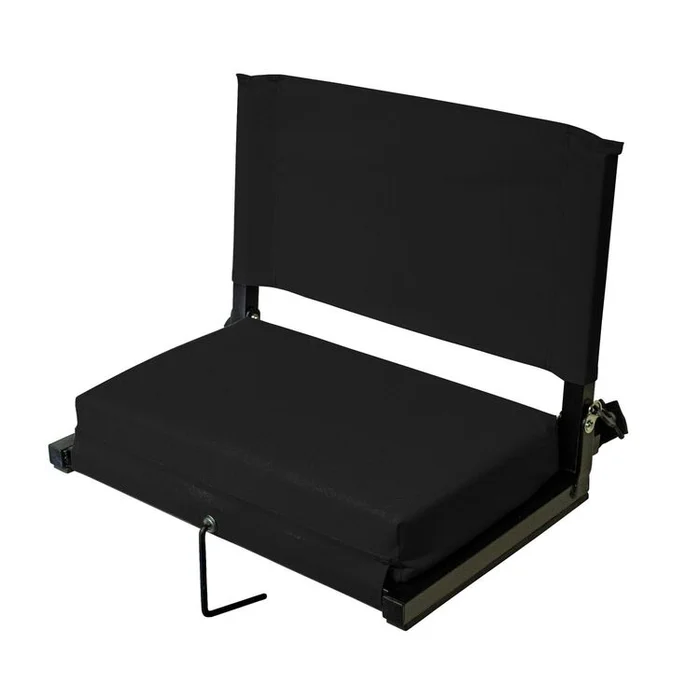 Stadium Bleacher Chairs with Back Support & Extra-Large Padded Seat