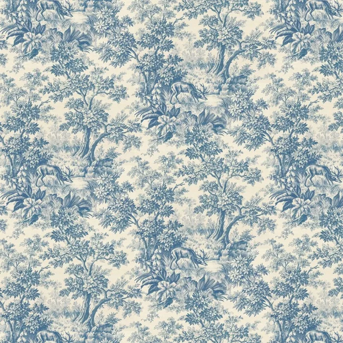 Stag Toile Wallpaper – Juniper