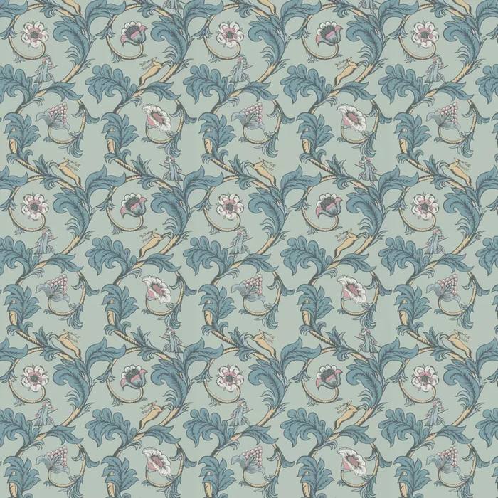 Stag Trail Wallpaper – Arsenic