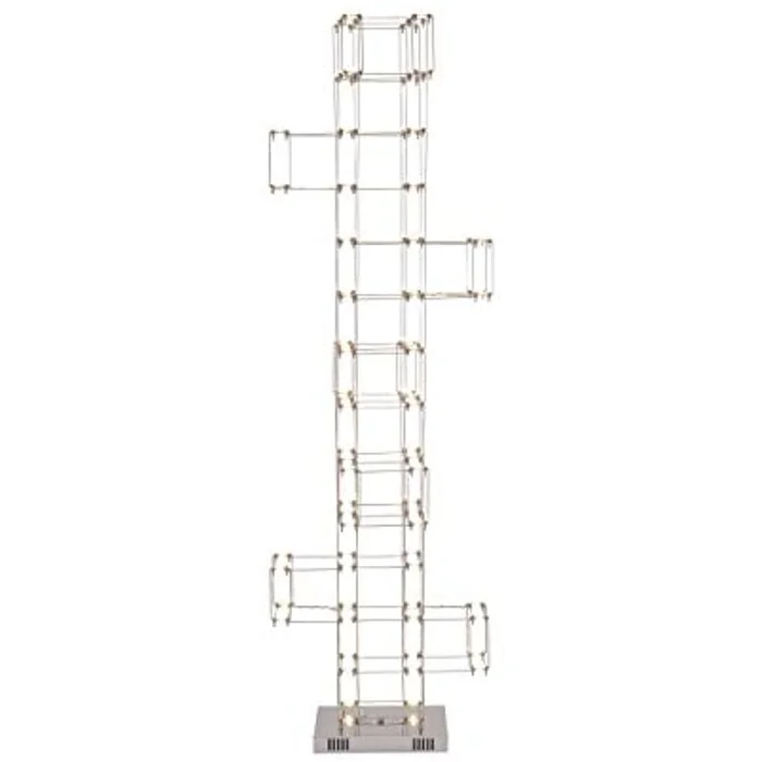 Stain Nickel LED Floor Lamp – Design Living