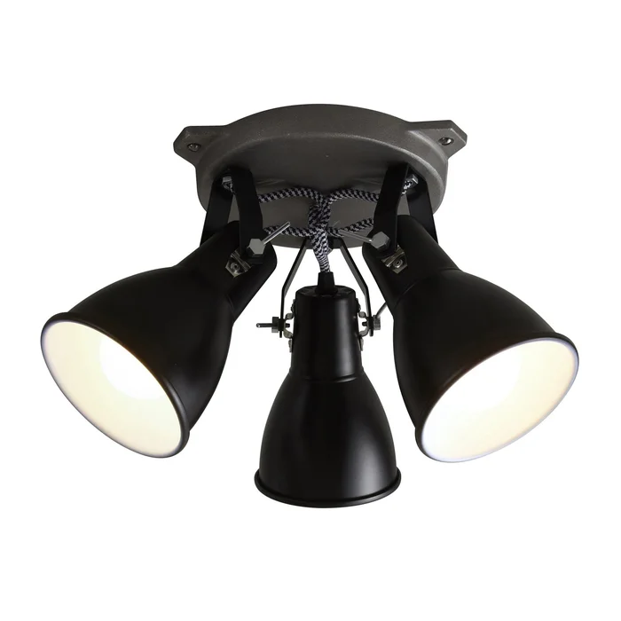 Stirrup Triple Semi Flush Mount