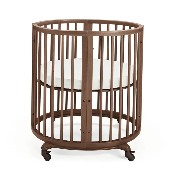 Stokke Sleepi Mini Bundle Crib in Walnut Brown