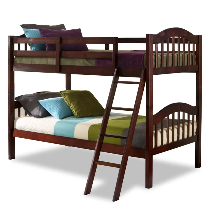 Storkcraft Longhorn Bunk Bed in Cherry