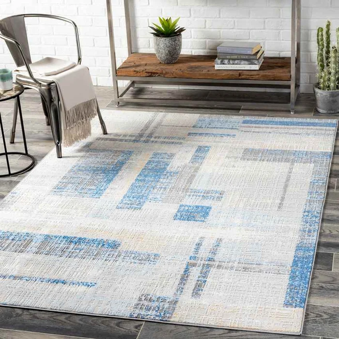 Strijbeek Modern Denim Area Rug