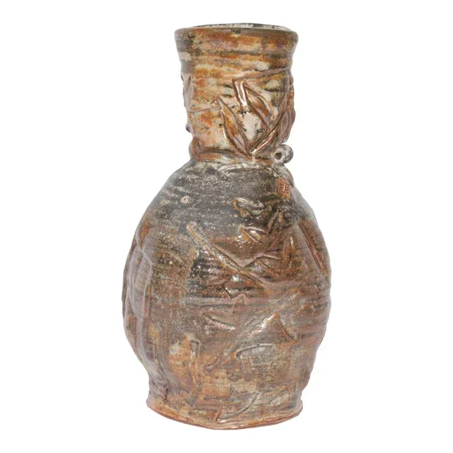 Studio Pottery Vase Signed by Barry Unitas Barnes