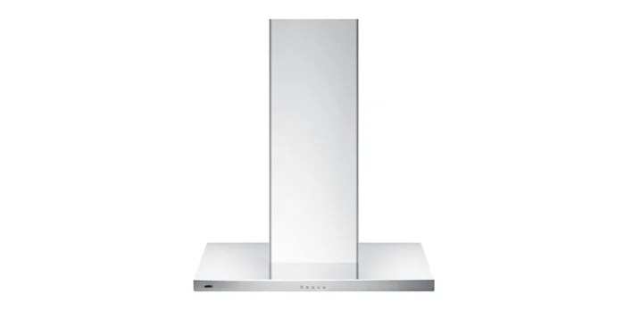 Summit 400 CFM 30 Inch Wide Wall Mounted Range Hood with Charcoal and Mesh Cassette Filters