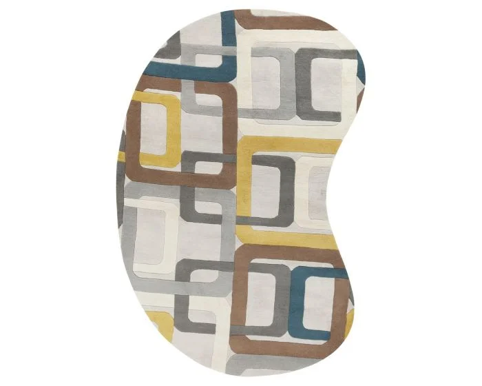 Surya Forum 6′ x 9′ Kidney Rug FM-7159 (Dropshippable)