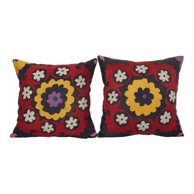 Suzani Cushion Cover – a Pair