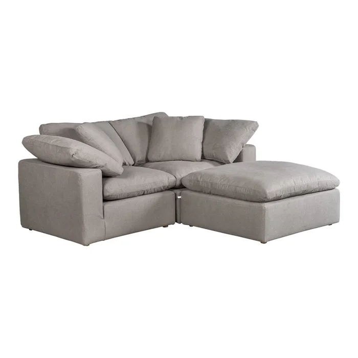 Terra Condo Nook Modular Sectional, Grey
