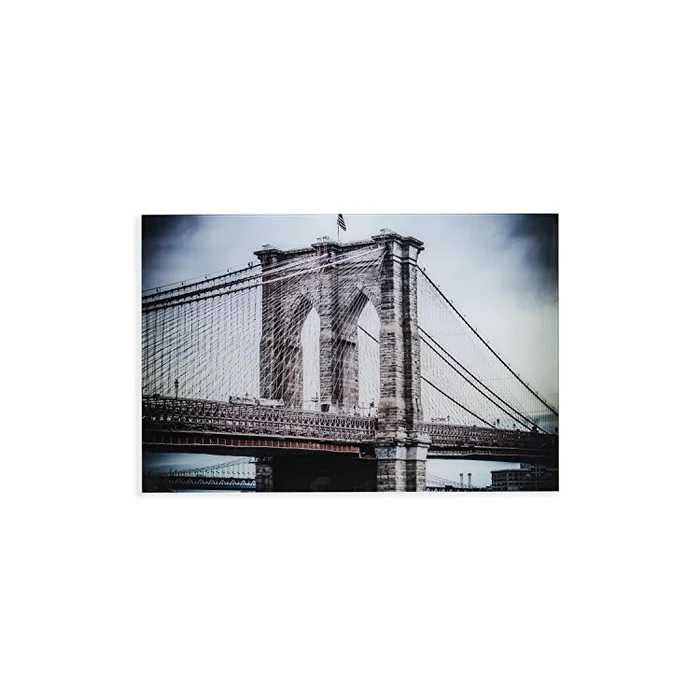 The Brooklyn Bridge Glass Wall Art