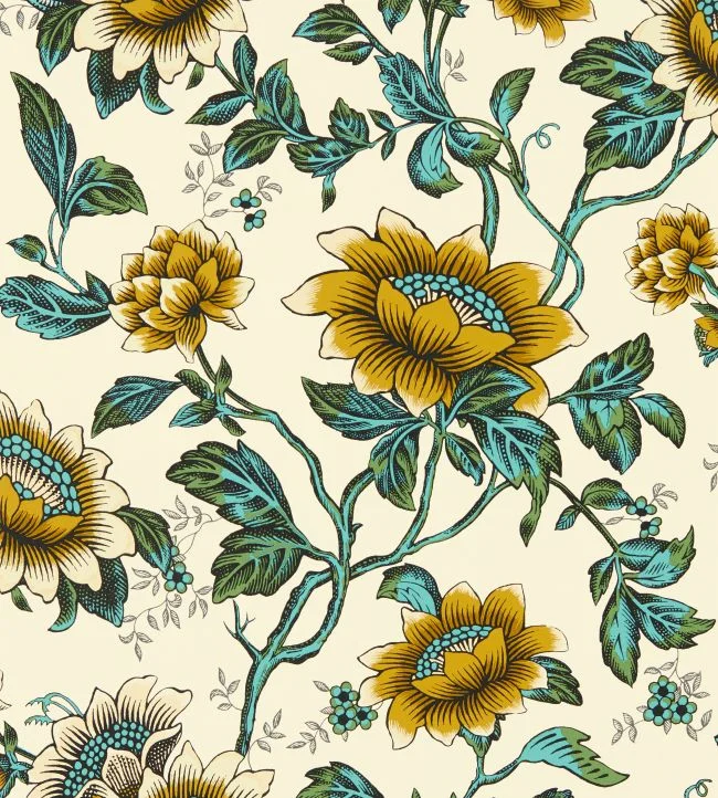 Tonquin Wallpaper – Chartreuse – Clarke & Clarke