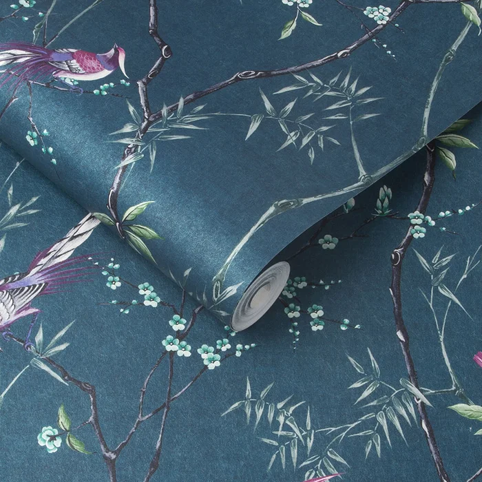 Tori Wallpaper – Teal