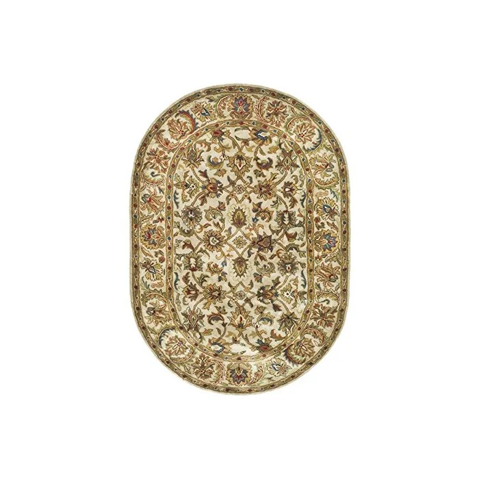 Traditional Rug – Classic Wool Pile -Ivory/Ivory Style-A