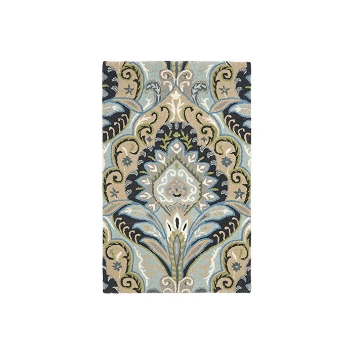Traditional Rug – Wyndham Wool Pile -Blue/Multi