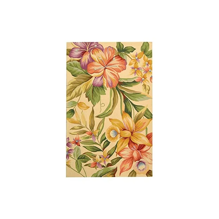 Transitional Rug – Chelsea Wool Pile -Ivory Style-D
