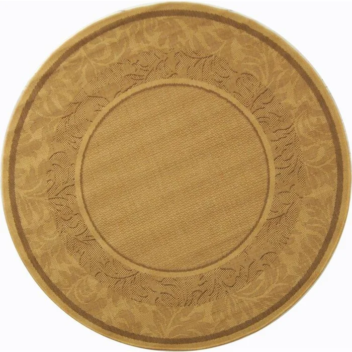 Transitional Rug – Courtyard Polypropylene -Natural/Brown
