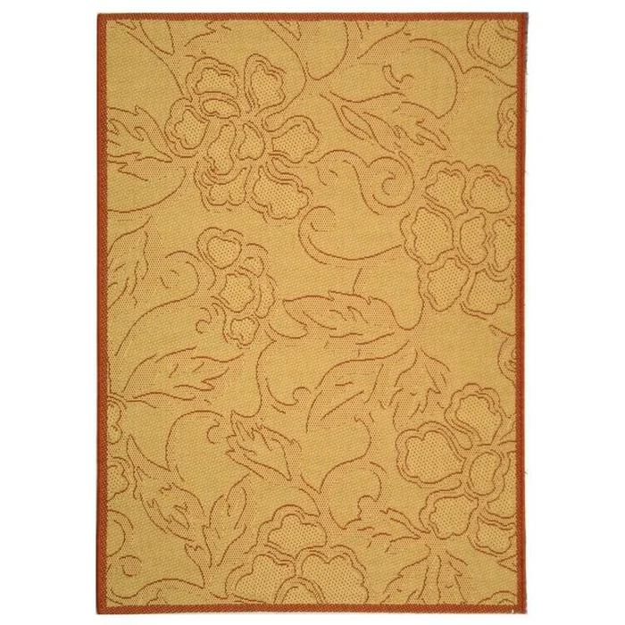 Transitional Rug – Courtyard Polypropylene -Natural/Terra