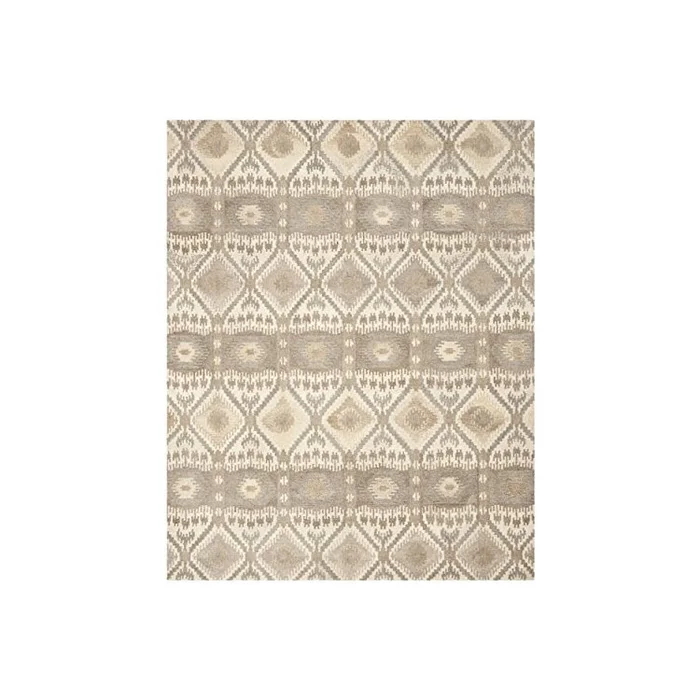 Transitional Wool Pile Rugs – Large Rectangle 12’L x 9’W Natural/Multi