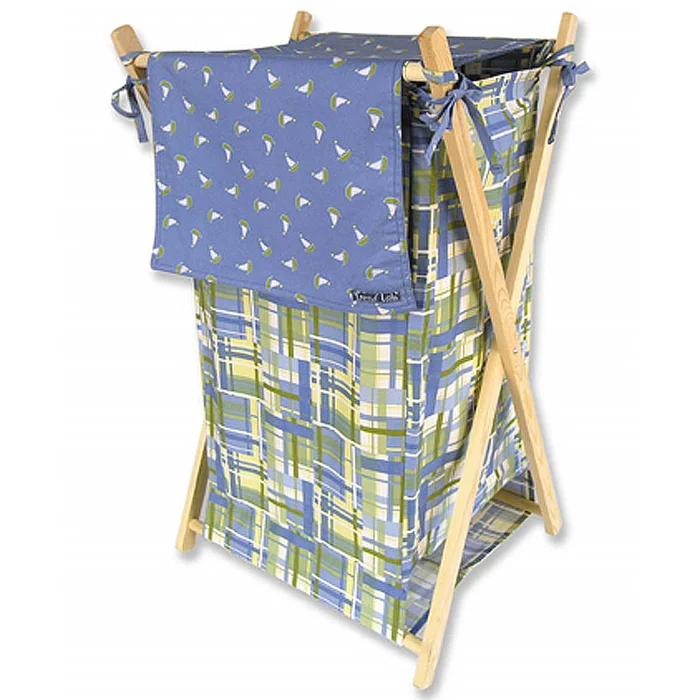 Trend Lab Nantucket Blue Hamper
